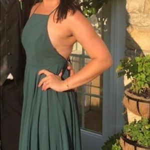 Lulu’s Green Maxi Dress